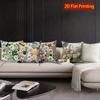 2D Vintage Floral Embossed Style Throw Pillow Covers Pattern Cushion Cover Suitable For Sofa Bedroom Car Pillow Cover