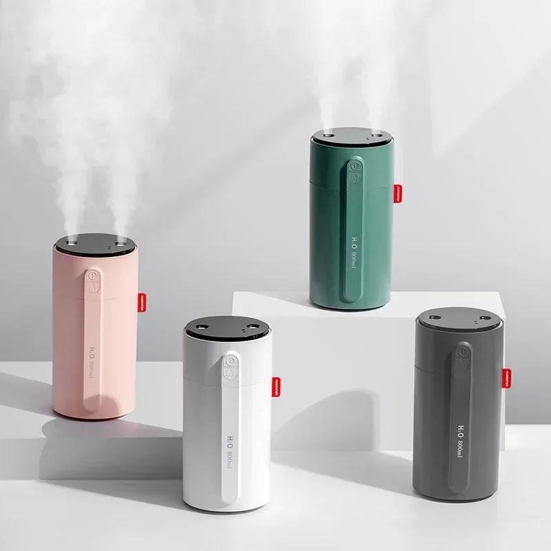 2000mAh 800ML baterie USB dobíjecí zvlhčovač vzduchu inteligentní indukční zvlhčovač vzduchu pro domácí auto