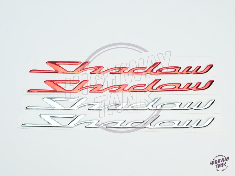 

3D PVC Polyester material motorcycle sticker DIY moto exterior case for HONDA shadow 750 Free Shipping червоний