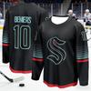 2026 Best-selling Men's Sea Monster Ice Hockey Training Black Ball Jersey Breathable Quick-Drying 3D Print Long Sleeve Kids