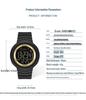Sanda Trendy Korean Style Luminous Waterproof Watch for Outdoor Sports - Unisex Multifunctional Display.