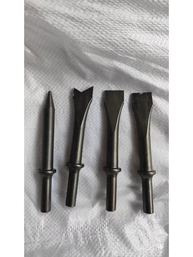 150mm Pneumatic Air Hammer & Shovel Set with Chisel and Round Handle