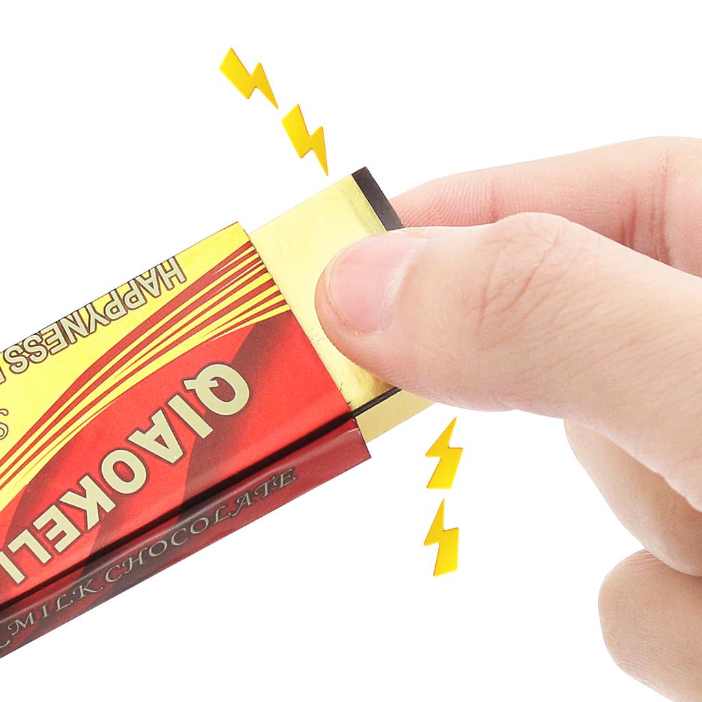 A Toy That Triggers an Electric Shock When Pulling Chocolate, a Humorous Prank Toy, and an April Fool's Day Prank Friend's