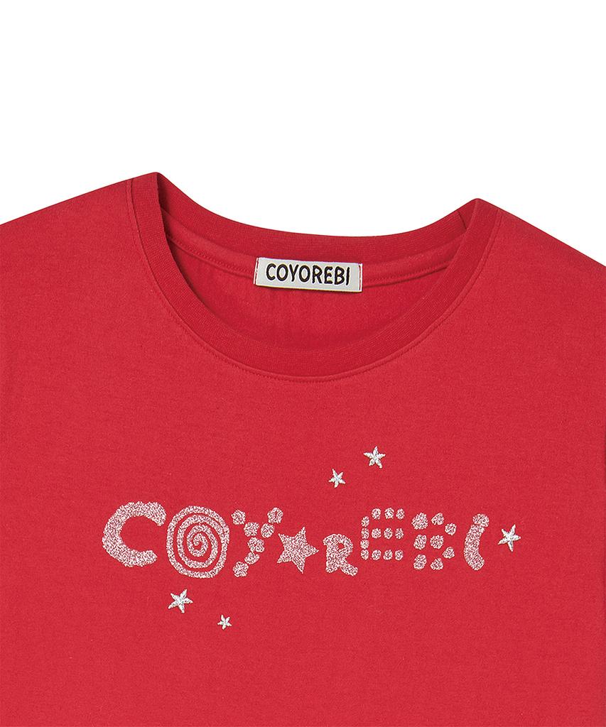 AWESOME STUDIO Little Star T-Shirt Red
