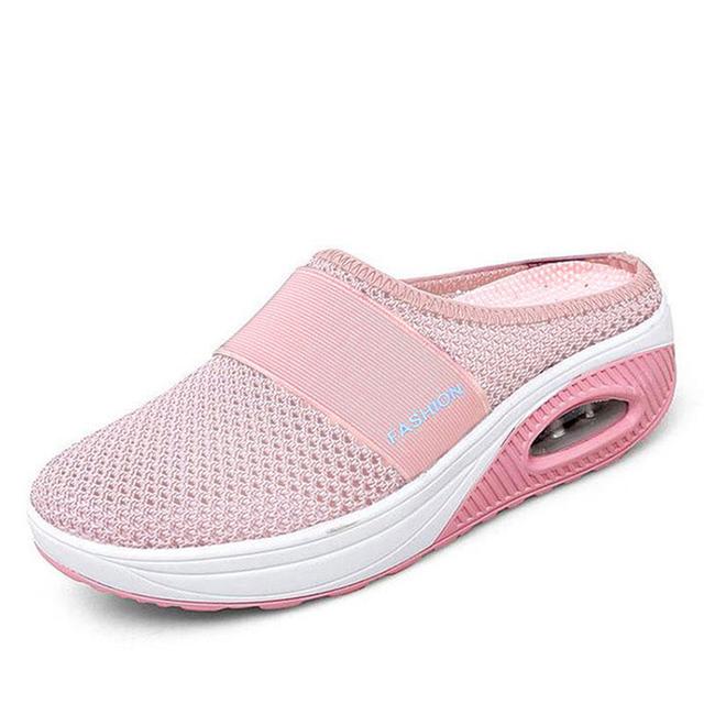 Moda Yaz Sandalet Platformu Terlik Açık Rahat Flip Flop Kama Terlik Kadın Flats Örgü Ayakkabı Kadın Slaytlar