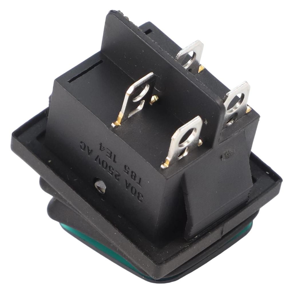Interruptor Basculante à Prova d'Água Com Luz 1 Peça Peças Automotivas