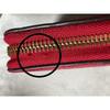 Used LOUIS VUITTON Monogram Empreinte Long Wallet Red