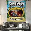 Dog Man Pattern Home Decor Tapestry, Wall Hanging, Decorative RV Wall Cloth.ZGT0914223