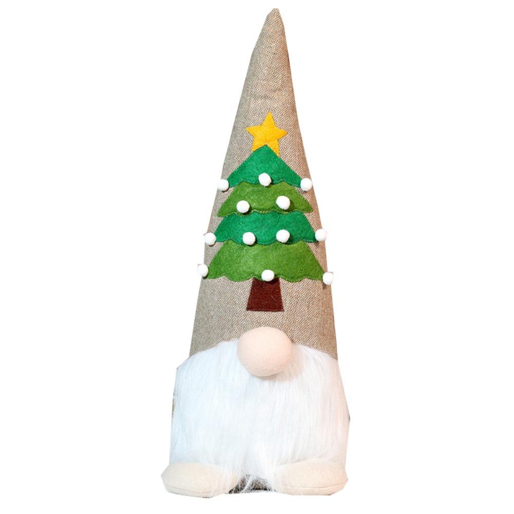 Mini Christmas Glowing Gnome Doll Cartoon Knitted Christmas Doll  Christmas