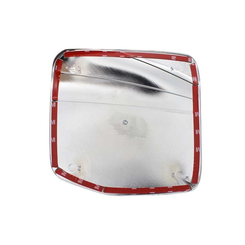 Cars Accessories Gas Tank Cover For Isuzu D-max 2012- Matte Black Carbon Fiber Chrome Silver Car Decoration Styling