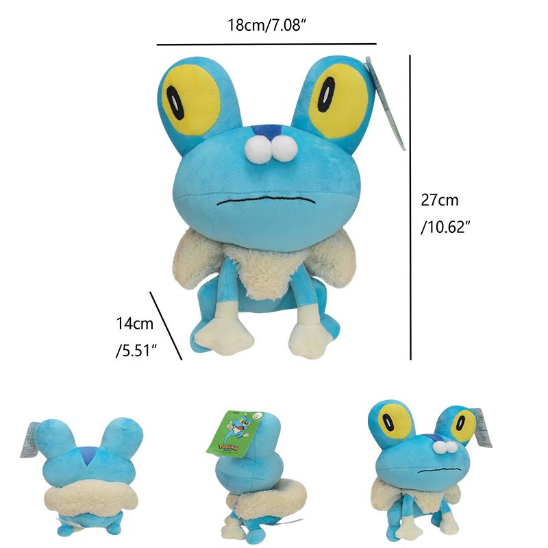 Original Froakie Plush Toy Cute Cartoon Japan Anime Elf Plush Doll Pillow Rag Doll Child Birthday Gift