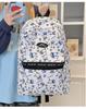 Hello Kitty Double Shoulder Backpack for Students - Cute Cartoon Design for Middle & High School Travel & Campus Outings.