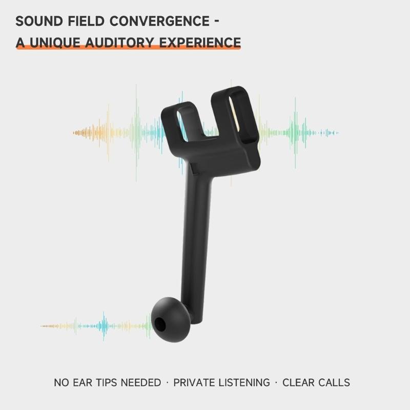 Pack of 1 Pair Sound Tube for Intelligent Glasses Featuring Immersive Sound Technology and Comfortable Silicone Material
