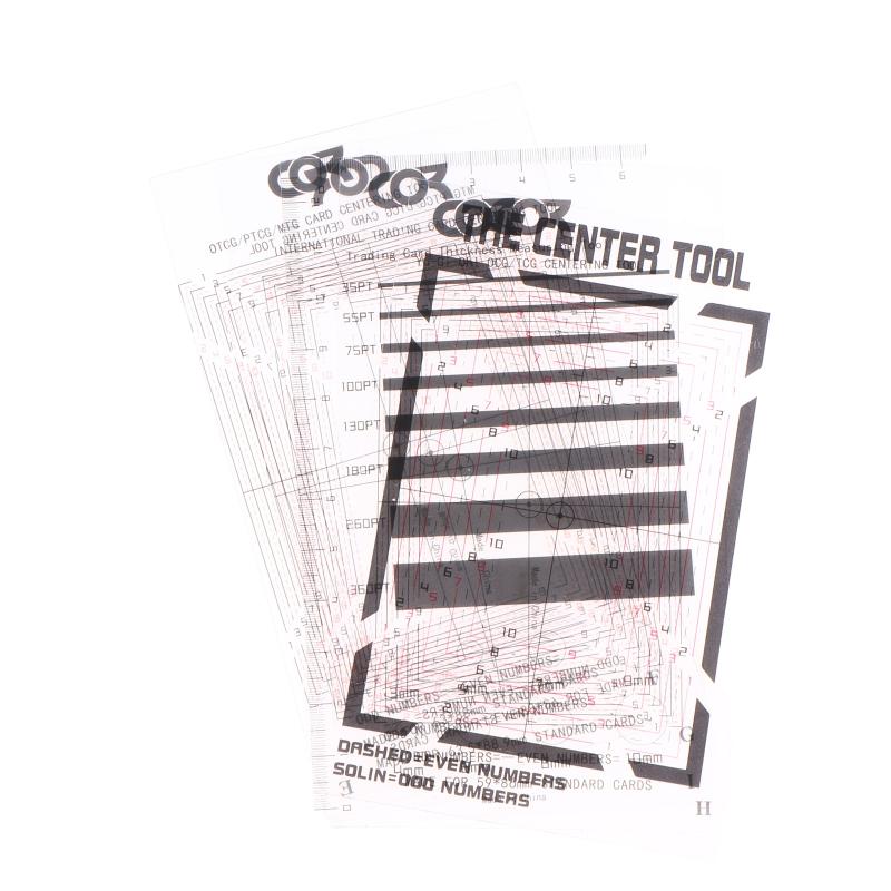 Bgs Csg Cgc Sgc Grading Tool Technic Kit Centering Card Tool Ruler For Trading Cards
