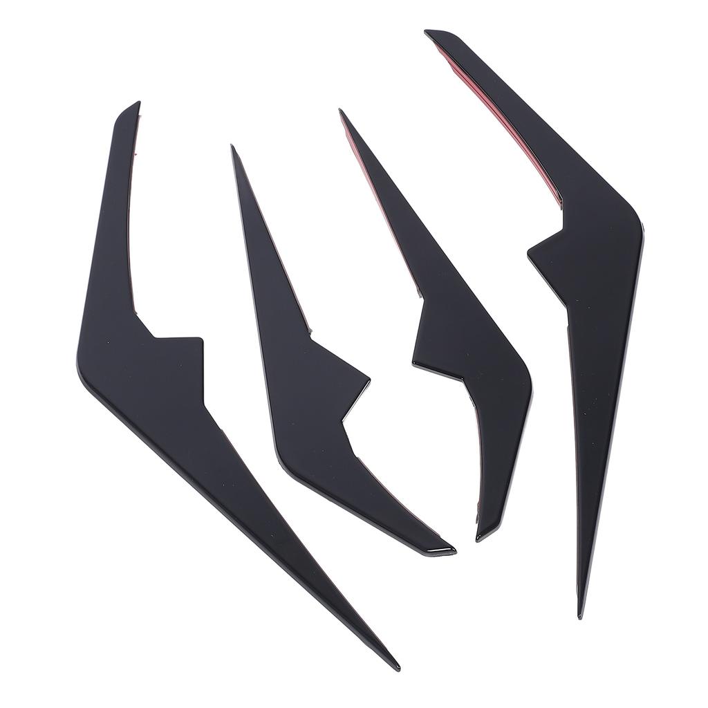 4 ks Spoilery bočních mřížek předního nárazníku Aerodynamické štěpící ploutve náhrada pro X6 G06 LCI M Sport 2023 a novější