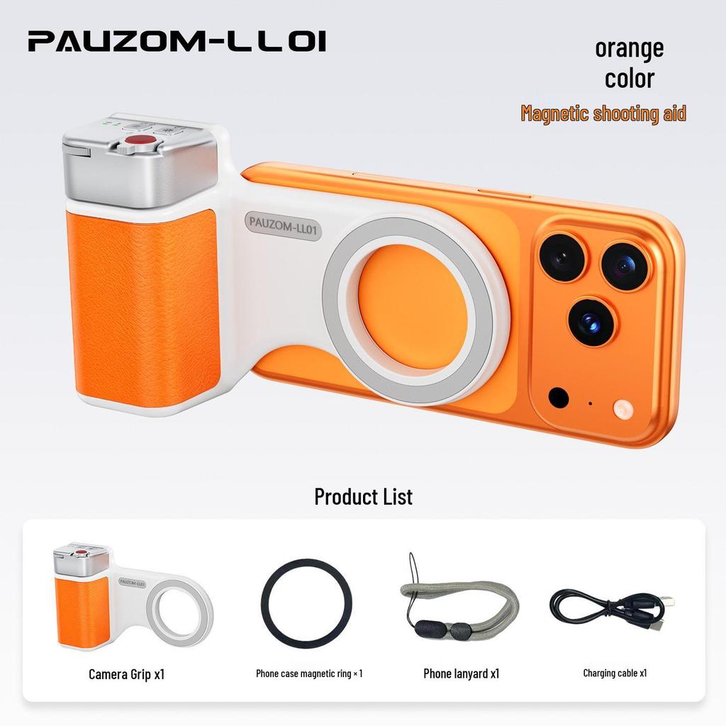 Bluetooth Magnetic Selfie Stick & Stabilizer with Remote Control for Universal Phone Vlogging