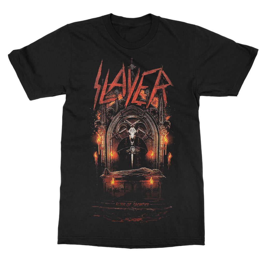 Slayer Band Graphic Cotton T-shirt Unisex Summer Short Sleeve Fashion Brand Tee Luxury Casual Vintage Retro Top