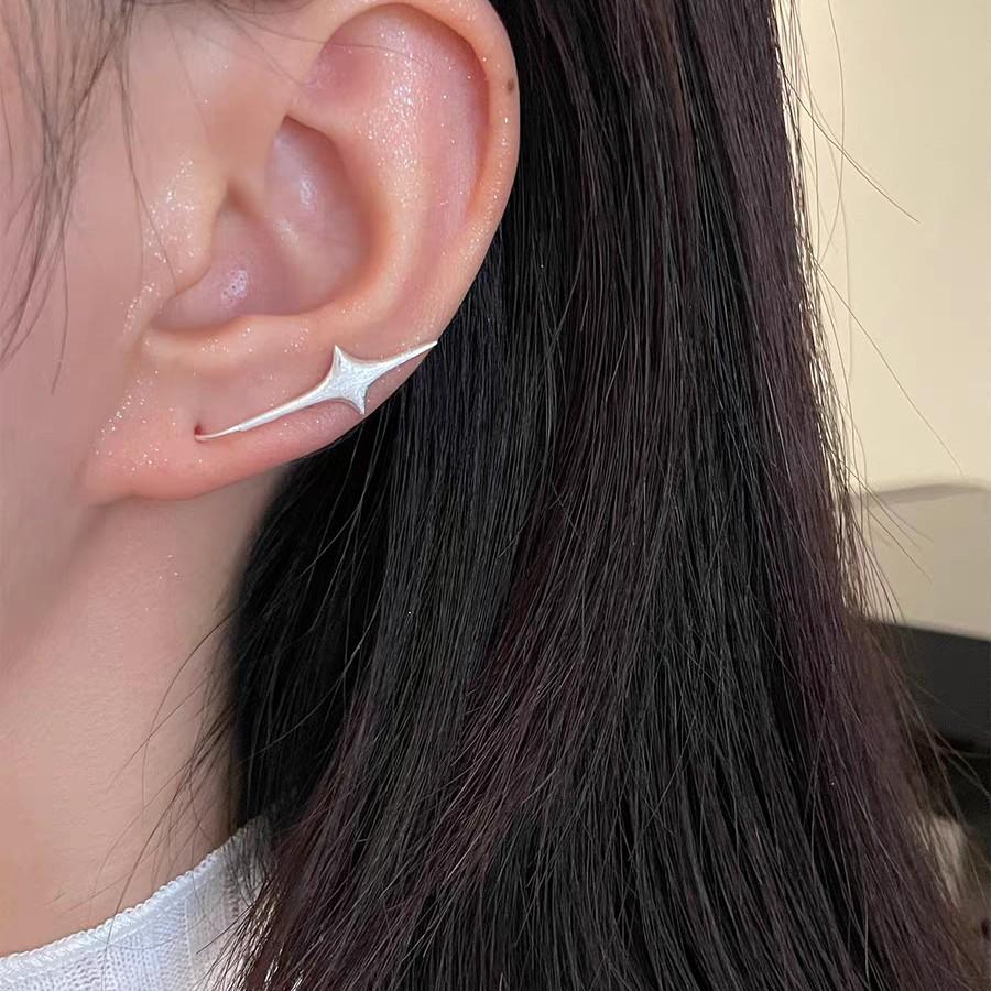 Personalized Stars, Unique Earrings, Niche Design Sense, High-End Stud Earrings, Exquisite And Versatile Earrings, Women'S