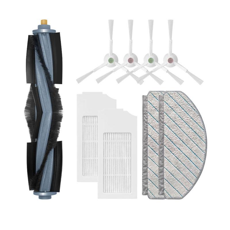 Replacement For ECOVACS T10 PLUS Robot Vacuum Cleaner Spare Parts Main brush Side Brush Hepa Filter Mop Rag Dust Bag