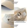 New American Simple Letter Embroidered Baseball Cap for Women's Summer High-end Men with a Small Face and a Big Head Circumference Cap