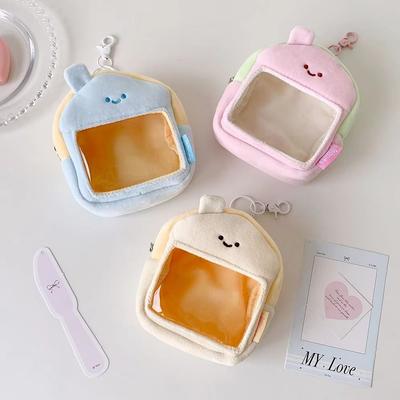 House Model Doll Protector Case with Clear Window Doll Display Bag  Backpack Pendant