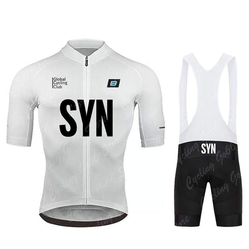 2026 SYN Maillot de manga corta para hombre Conjuntos de ciclismo de verano Camiseta de bicicleta de montaña Ropa de ciclismo transpirable Uniforme de ciclismo MTB