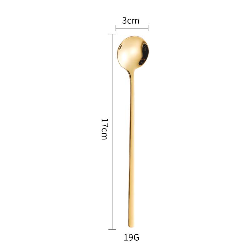 304 Stainless Steel Coffee & Dessert Stirring Spoon