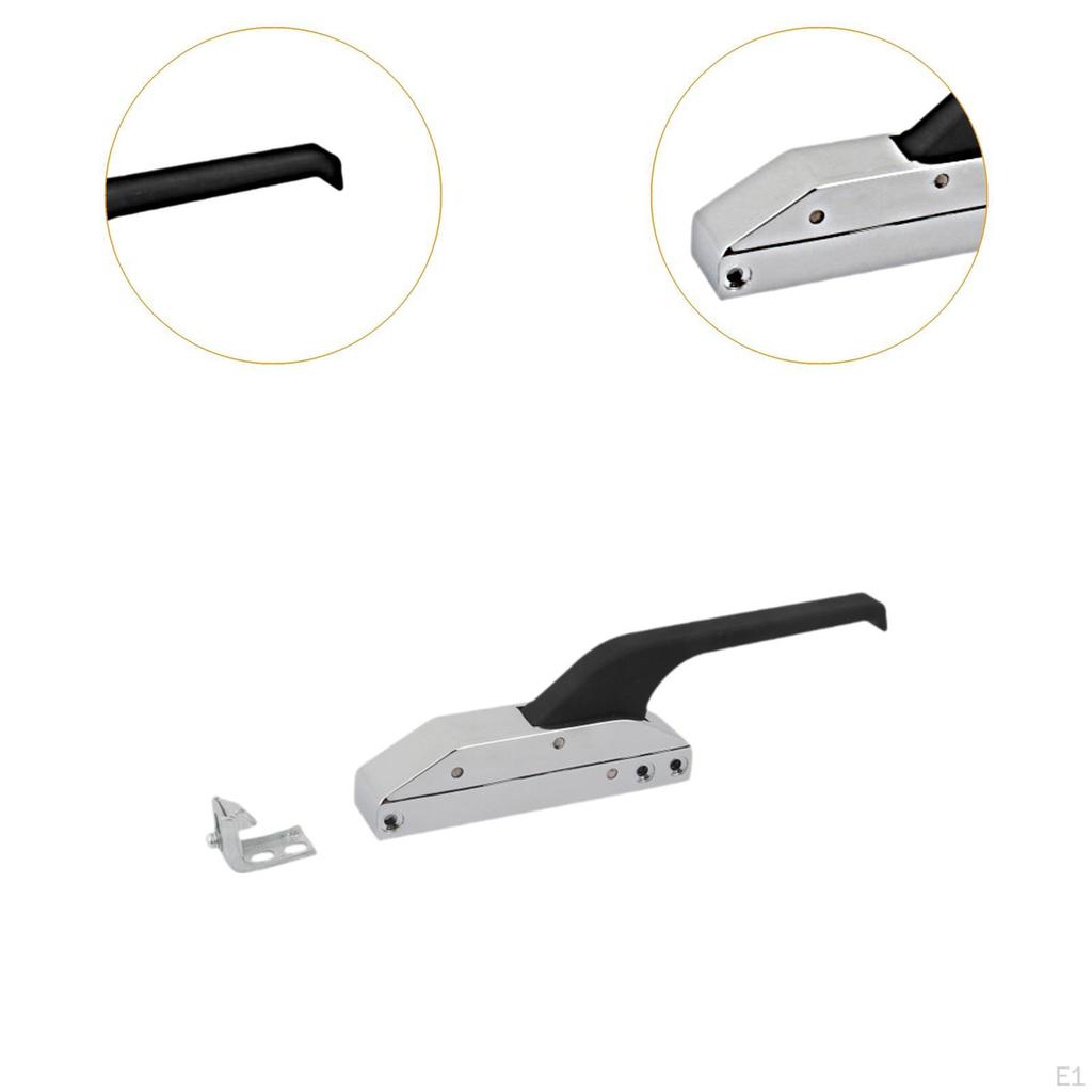 Latches Freezer Kit Walk In Cool Doors Handle Set Repair Part Metal Freezers Heavy Duty Home Cabinet