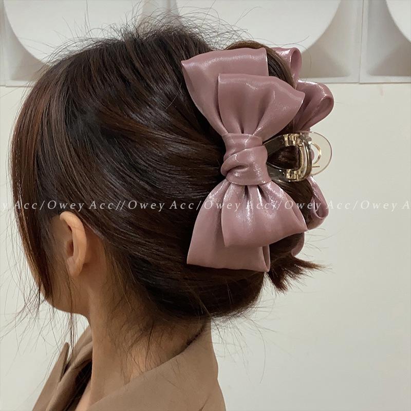 Mermaid Princess Fabric Claw Clip for Women - Fashion Updo Hair Accessory