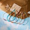 Bohemian Style Cute Ceramic Fish Pendant Rice Bead Necklace For Women Colorful Seaside Vacation Jewelry Accessories