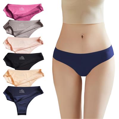 Brazilian Cut Shorts of Seamless Cute Bikini Sexy Underwear Highly Breathable Stretchy Pants Gentle On the Skin Deodorizing Antibacterial Cotton