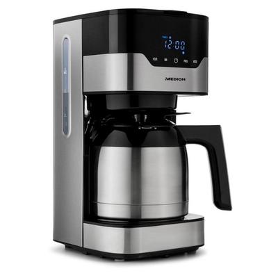 Programmierbare Filterkaffeemaschine mit Karaffe - MEDION - MD 18458 - isothermisch - 900W - 1,2 L