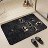 Movie M The Twilight Saga Floor Mat Eco  Flannel Doormat Non Slip Odorless Indoor Floor Rug Soft Short Plush Home Mat