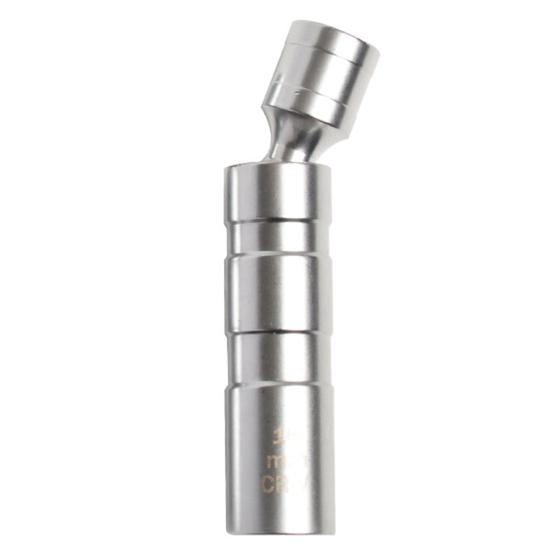 Precision Automotive Socket Tool Universal Magnetic Spark Plugs Sleeve, Thin Wall Joint Durable Steel Wrench 14/16mm Removal Tool, Repair Stopper,
