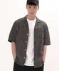 B Mighty Cotton Yarn-Dyed Check Open Collar Shirt