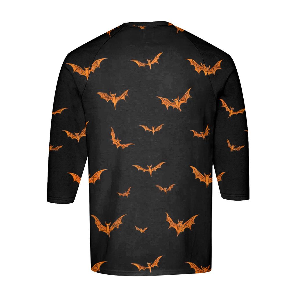 Men's Round Neck Plunger Sleeve T-Shirt Top