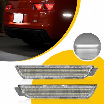 Für Camaro Chevy 2010-2015 Style SS Rückstrahler Weiße LED Seitenmarkierungsleuchten