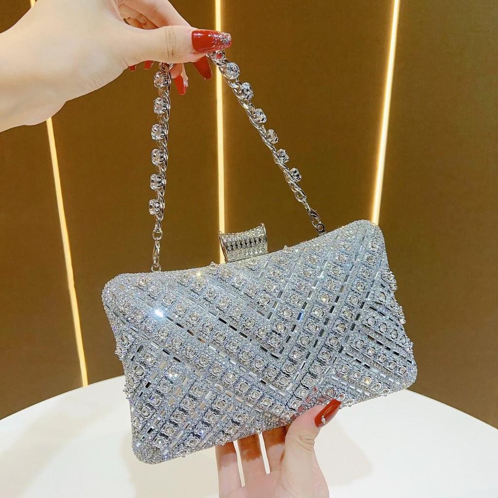 2025 Exquisite Rhinestone Evening Bag - High-End Luxury Party Handbag