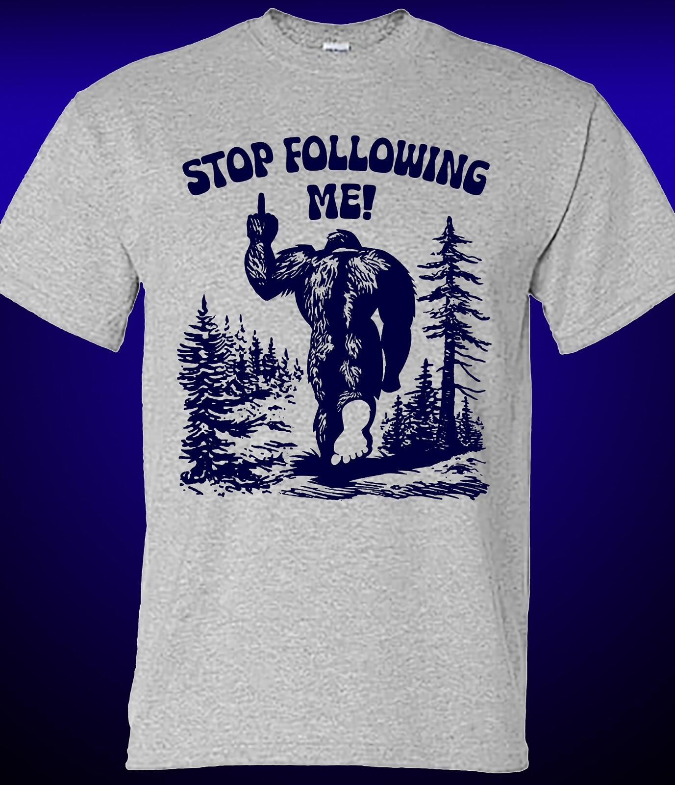 Stop Following Me Sasquatch T-shirt S разноцветный