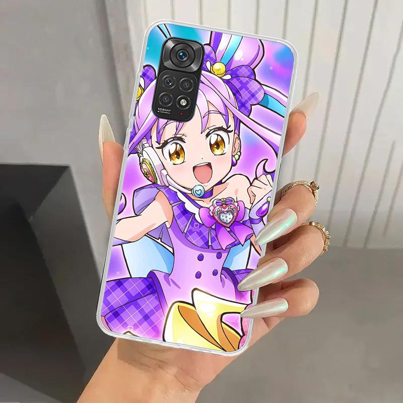 Pretty Cure Anime Phone Case for Xiaomi Redmi Note 15 14 14S 13 12S 12 Pro 11S 11 Plus 11T 11E 10S Soft Funda Print Shell Redmi