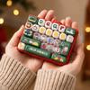 Creative Style Mini Keyboard Pendant Cute Design Christmas Keyboard Keychain Popular Pendant