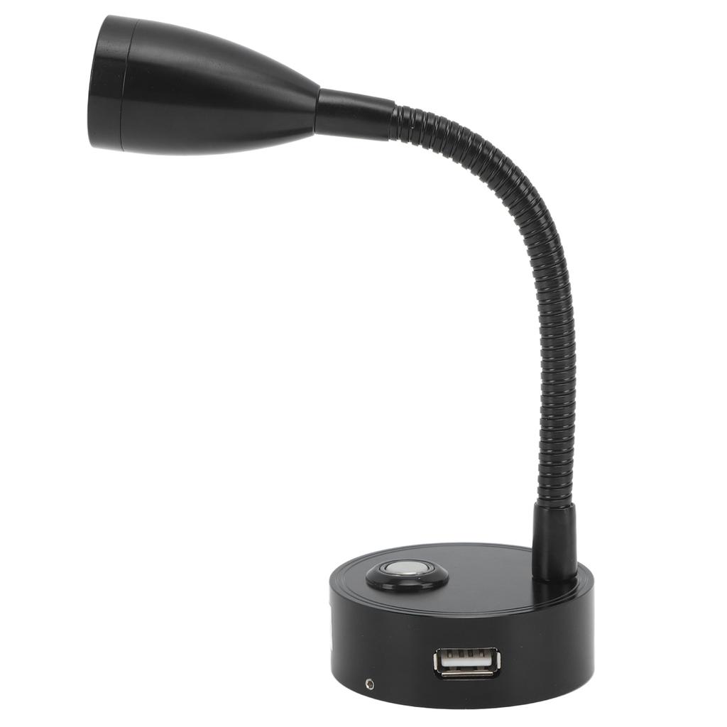 Reading Light DC10V to 30V High Brightness Adjustable Color Temperature LED RV Bedside Lamp for Trucks Campers Ships