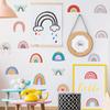 Cartoon Cute Rainbow Wall Stickers Bohemian Style Creative DIY Decoration Children's Room Bedroom Beautification Stickers