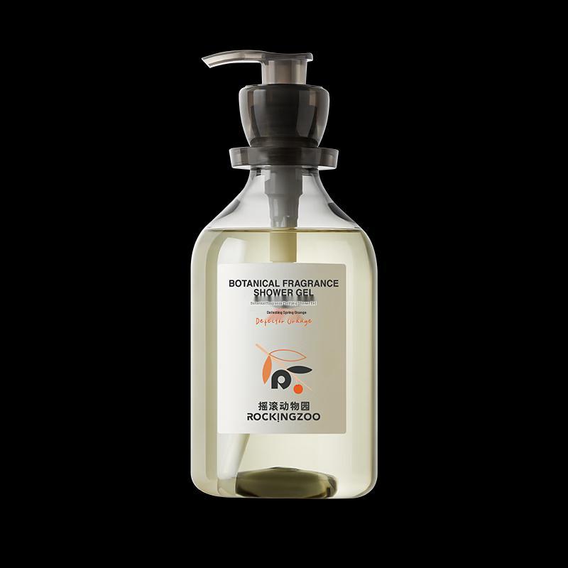 Rock & Roll Zoo Botanical Fragrance Purifying Shower Gel - Rebellious Spring Orange