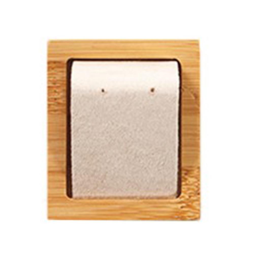 1 Pair Earring Card Holder with Tray for Jewelry Accessory Display  Black