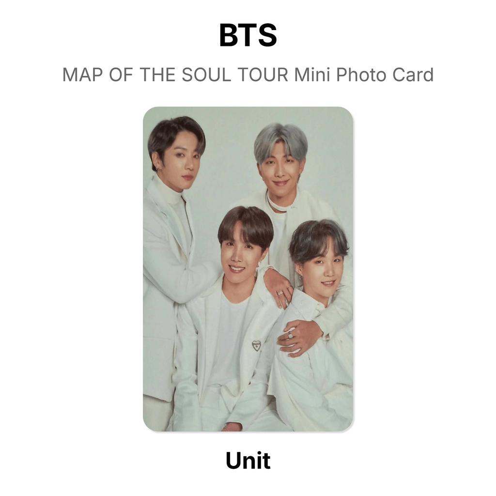 BTS MAP OF THE SOUL TOUR Mini Fotocarta Fotocarta Ufficiale