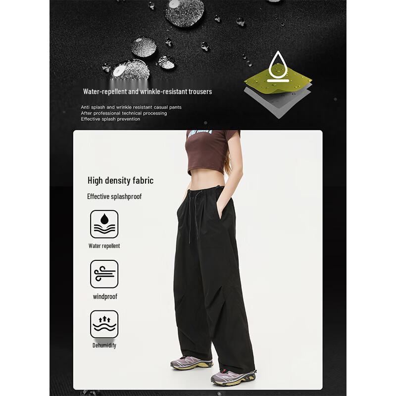 Mulinsen Women's Outdoor Loose Fit Cargo Hiking Pants