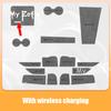 For BYD SEAL 6 DM-i Touring 2025 2026 Car Leather Gate Slot Mat Groove Pad Water Door Slot Mat Storage Anti Slip Accessories