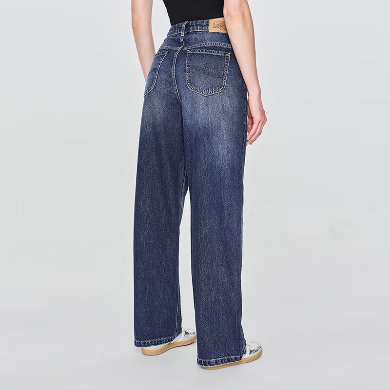 Lee Women's 428 High-Waist Straight-Leg Jeans