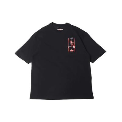 T Shirts Men's Black Crew Neck Moderate Straight Fit DH8965-010